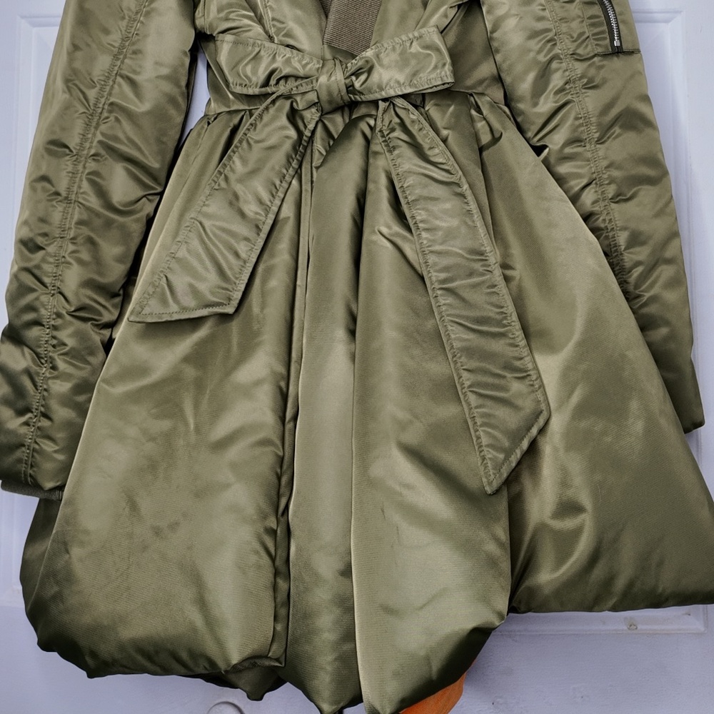 Azalea Wang Olive Green Puffer Jacket - Picture 5 of 5